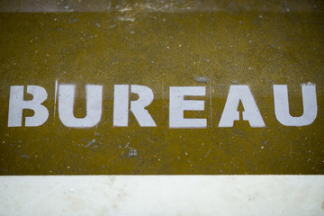 Panneau industriel bureau