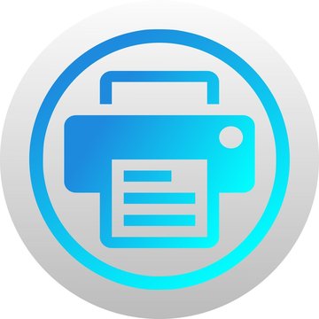 Printer icon (vector)