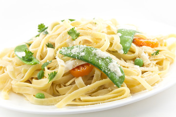 Fettuccine Alfredo Vegetables