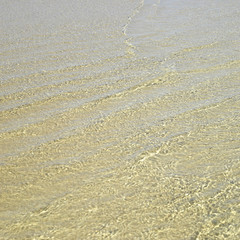 Clear sea water