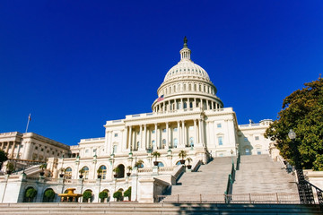 Fototapeta na wymiar The United Statues Capitol Building, Washington DC, USA.