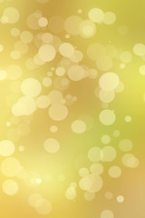 Bokeh gold colorful light background