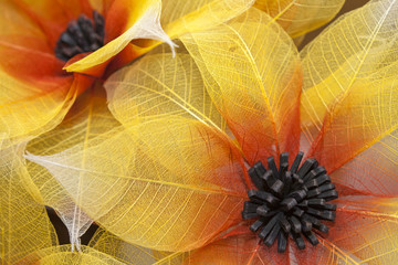 Artificial paper flowers