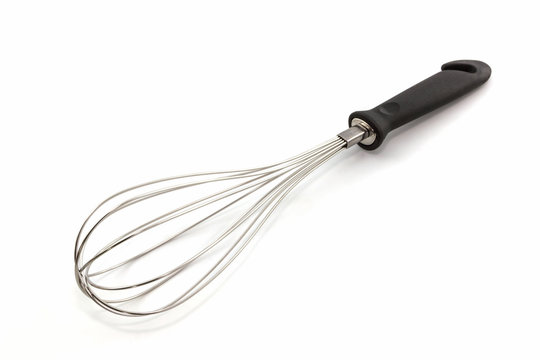 Metal whisk for whipping eggs, House ware.