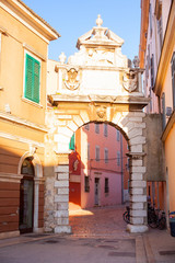 Obraz premium Balbi arch in Rovinj, Croatia