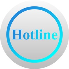 Hotline icon (vector)