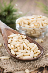 Portion of Pine Nuts