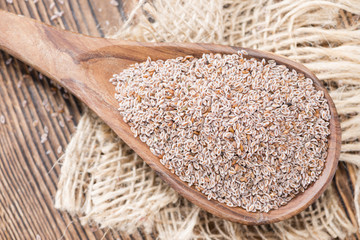 Wooden Spoon with Psyllium