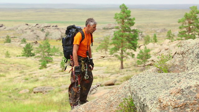Rock climber