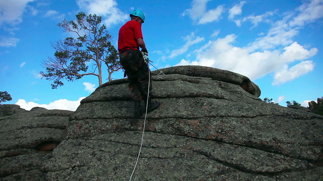 Rock climber