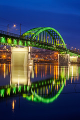 Fototapeta premium Bridge at night