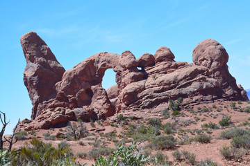 Fototapeta na wymiar Arches National Park Moab - Utah - United States