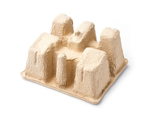 Recycle paper pulp mold