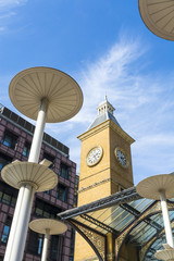 Entrance  of the Unedrground station