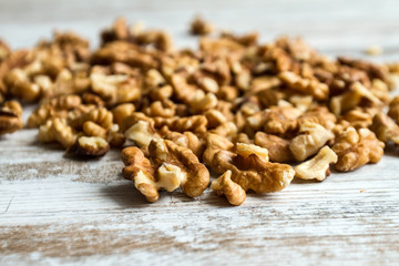 Walnut background