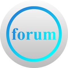 Forum icon (vector)