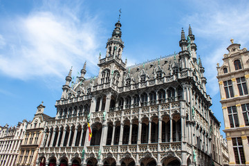 Fototapeta na wymiar City hall in Brussels, Belgium