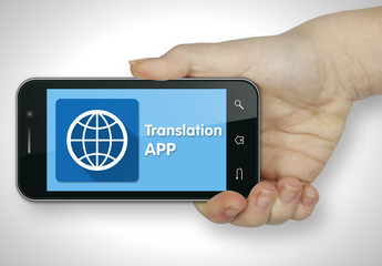 Translation app. Mobile