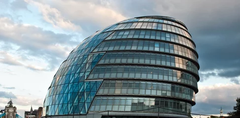 Abwaschbare Fototapete London Das Rathaus