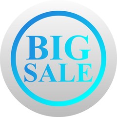 Big Sale icon (vector)