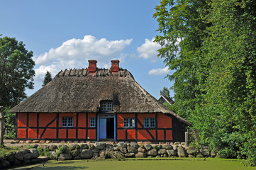 Fototapeta na wymiar Old Danish farm