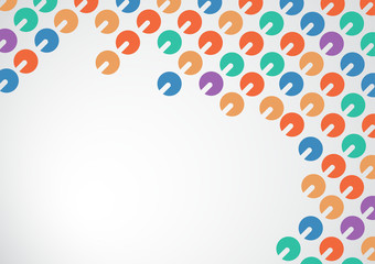 Abstract background for design,cycle flat color