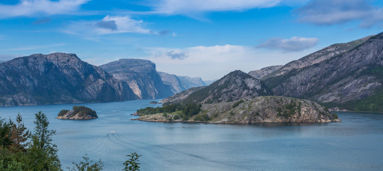 View into Lysefjord