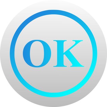OK icon (vector)