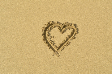 sand heart