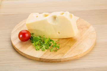 Maasdam cheese