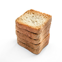 Toasts isolated