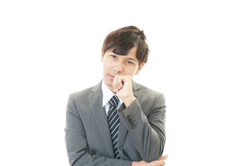 疲れたビジネスマン