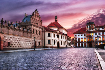 Obraz premium street of Prague, Czech Republic