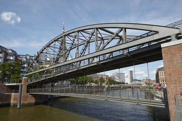 Hamburg - Brücke bei der Katharinenkirche