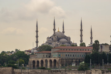 Fototapeta na wymiar sultan ahmet mosque