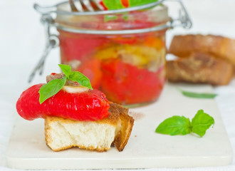 marinaded in Italian sweet pepper