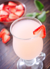 strawberry coctail