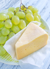 cheese and grape