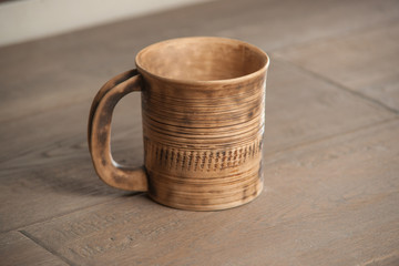 Traditional handcrafted mug