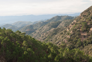 Range of Espada in Castellon de la Plana, Valencia, Spain