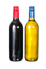 Wine, Set bottles of wine