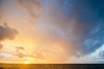 Fototapeta premium Sunrise on the sea