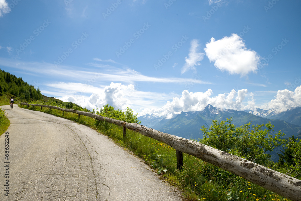 Poster Zillertaler Höhenstraße - Alpen