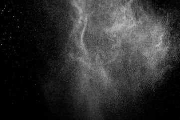 Abstract water spray