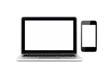 Laptop and Smart Phone