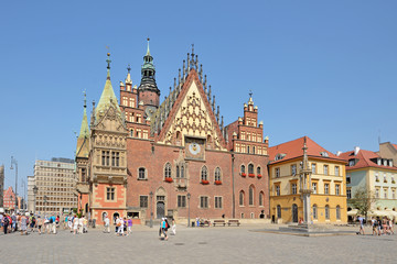 Market square, Wroclaw, Poland