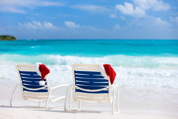 Christmas beach vacation