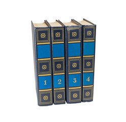 Four book volumes