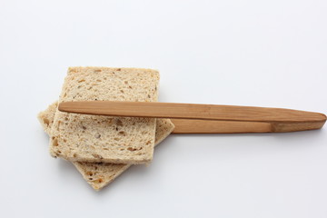 Pain de mie et pince