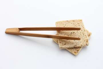 Pain de mie et pince